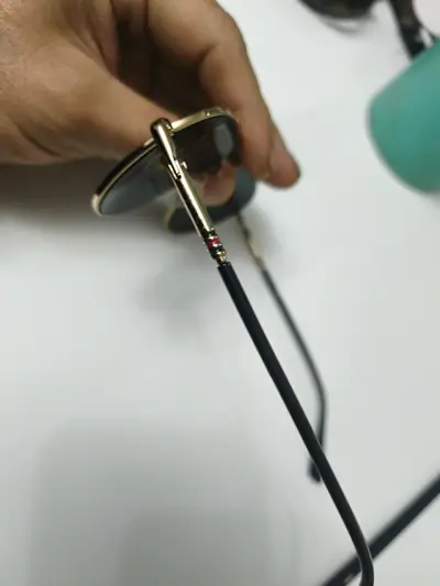 Gafas de sol negras aviador - miniatura 2