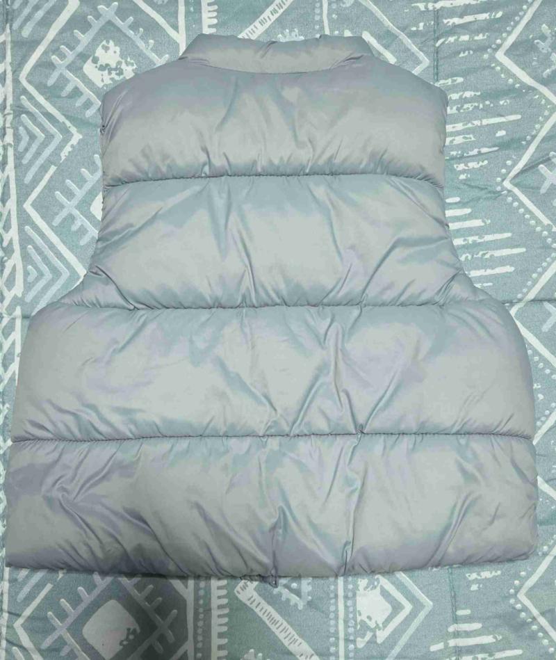 Chaqueta Opaline inflable color celeste - 2