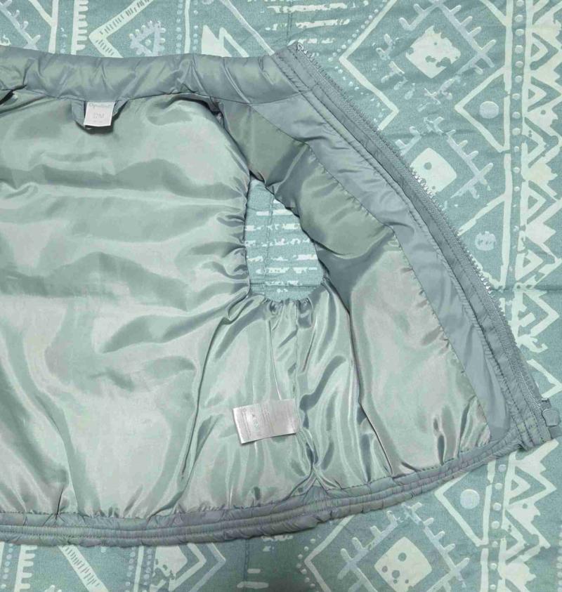 Chaqueta Opaline inflable color celeste - 3