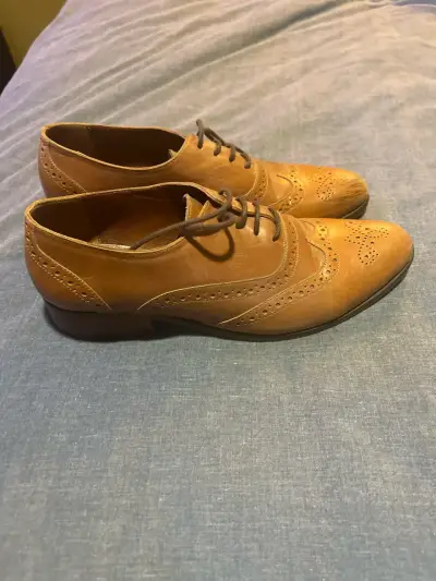Zapatos marrones de cuero - miniatura 2