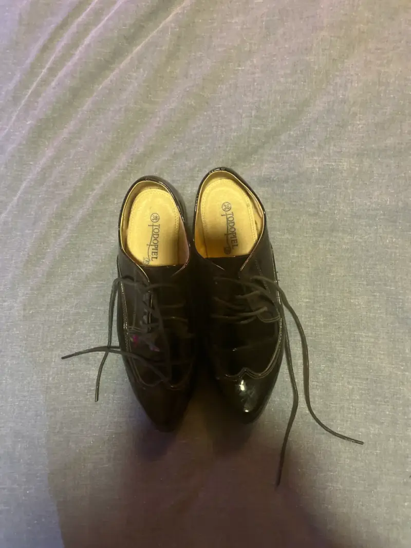 Zapatos de vestir negros talla 38 - 3