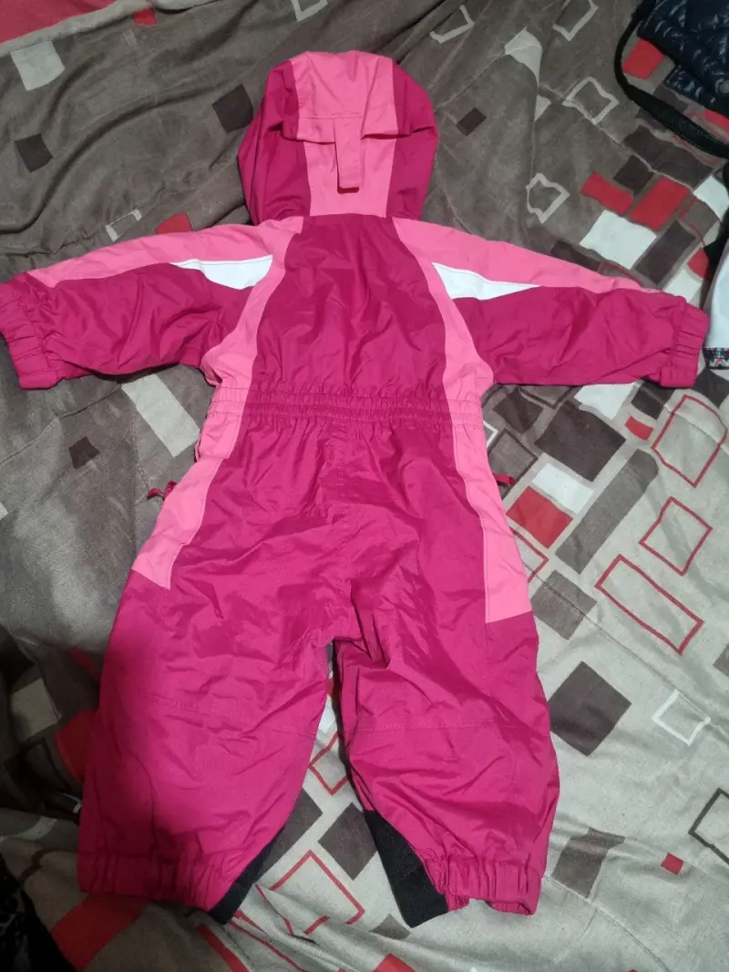 Traje nieve rosa intenso - 1