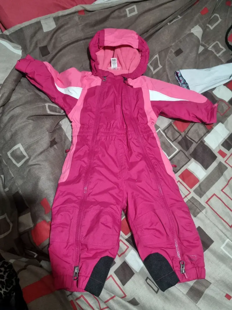 Traje nieve rosa intenso - 2