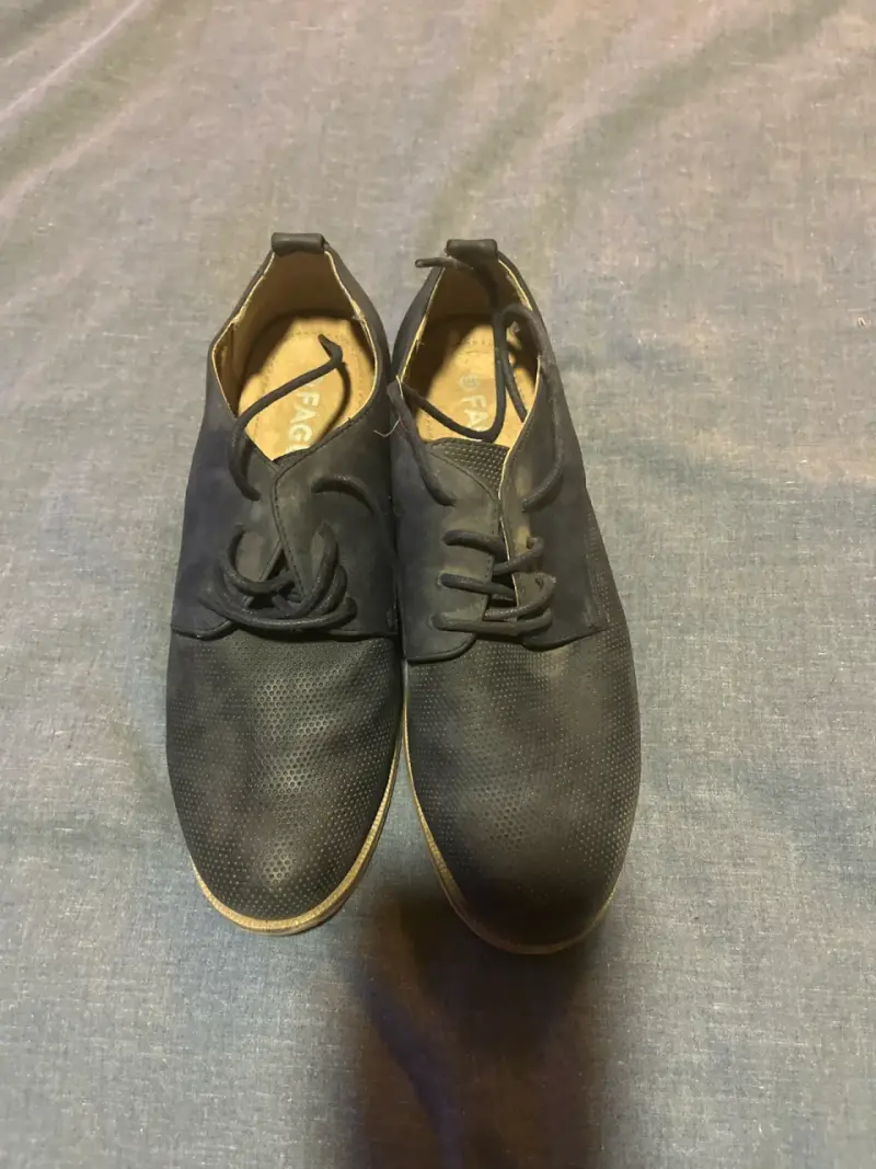 Zapatos negros de cuero - 1