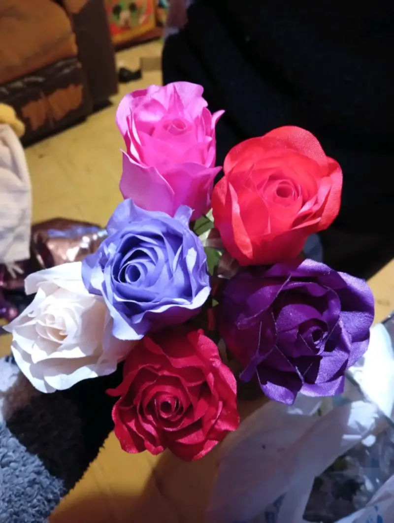 Rosas eternas decorativas - 4