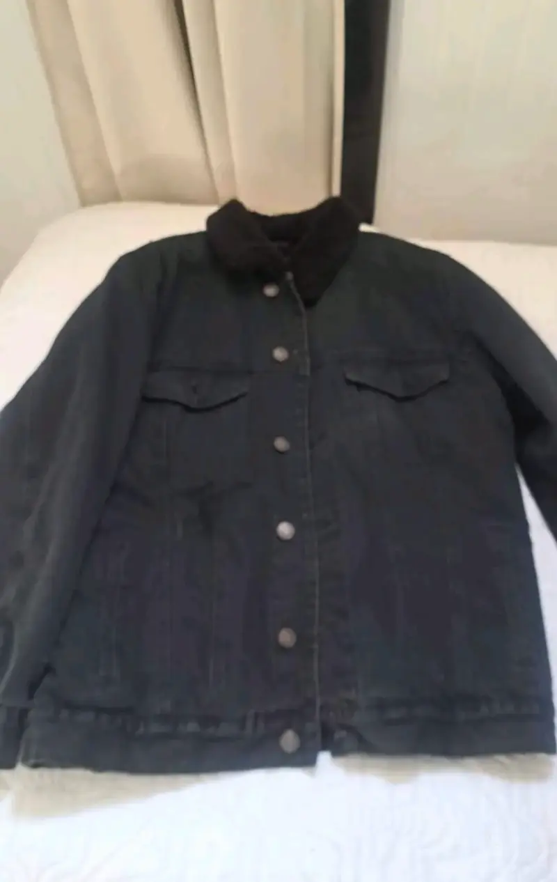 Chaqueta de mezclilla con forro - 1