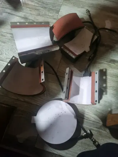 Plancha estampadora de prensado térmico - miniatura 4