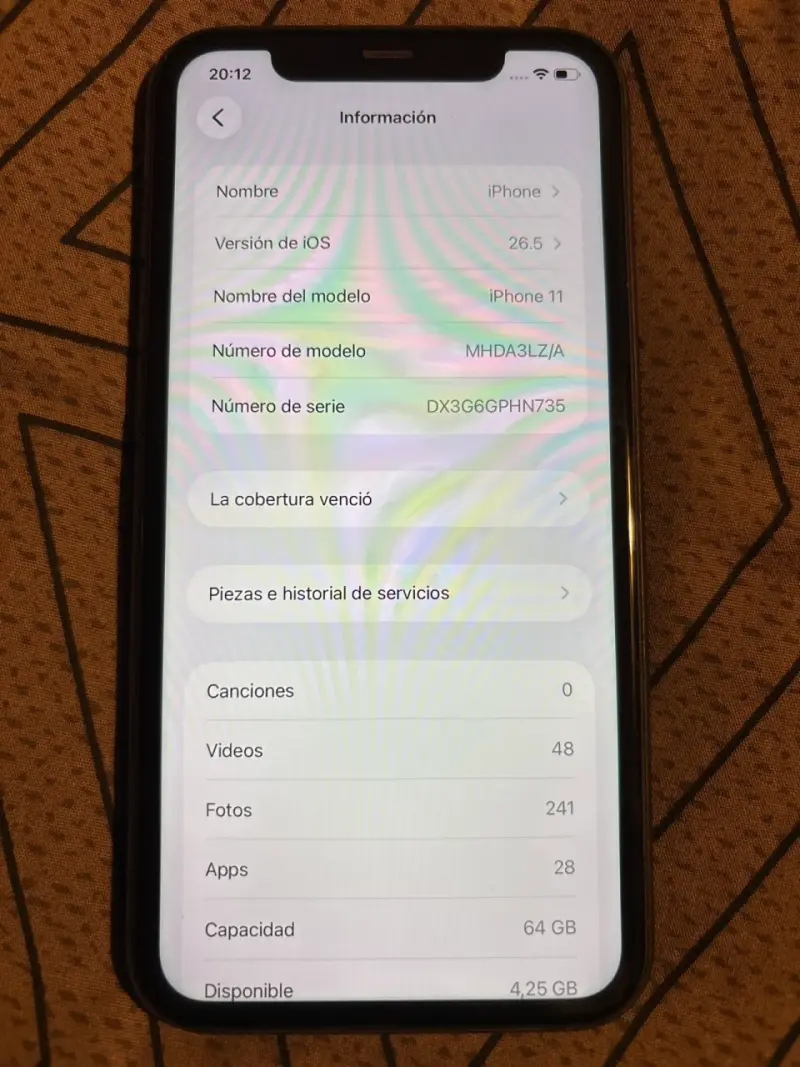 iPhone 11, 64 gb, con cargador - 4