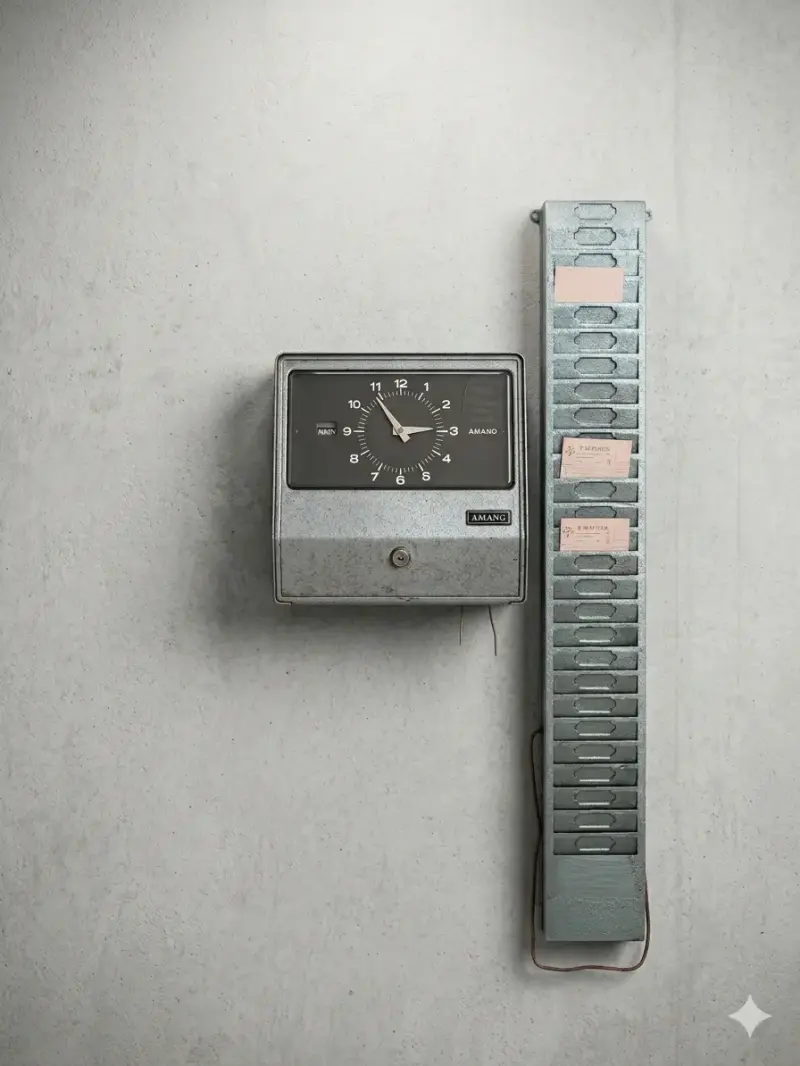 Reloj marcador de tarjetas
