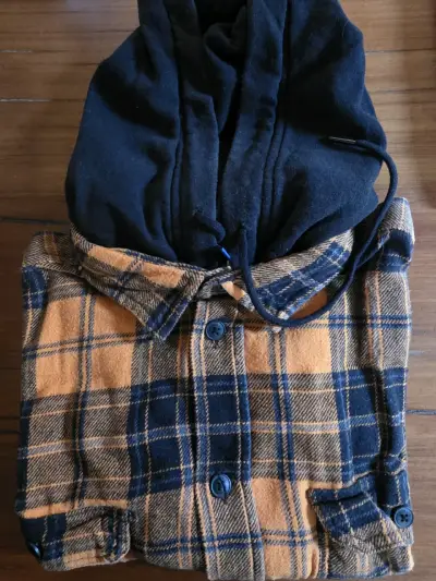 Camisa de franela roja Jachs - miniatura 2