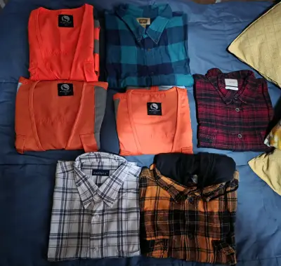 Camisa de franela roja Jachs - miniatura 5