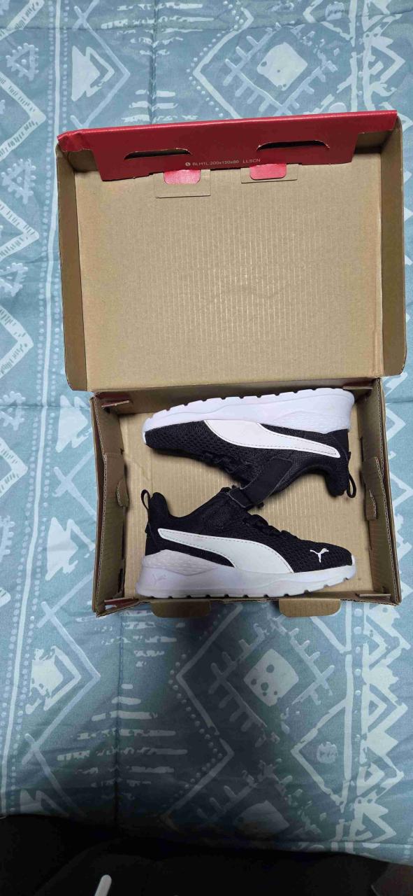 Zapatillas Puma negras para niños - 5