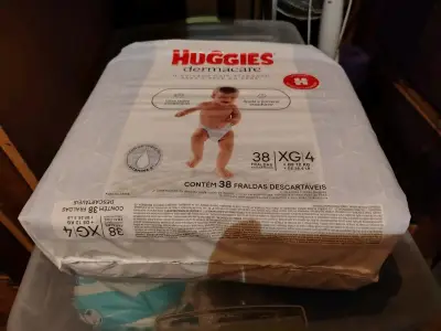 Pañales Huggies Dermacare XG 38 unidades - miniatura 2
