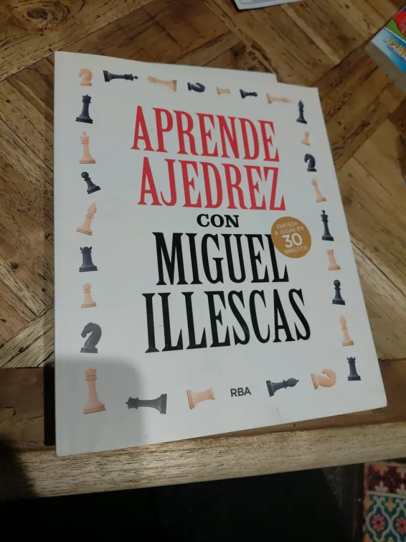 Libro Aprende Ajedrez Miguel Illescas