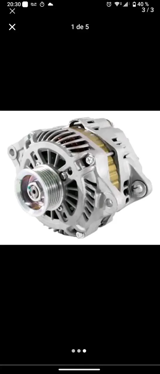 Alternador para mitsubishi lancer-outlander 2.0 - 1