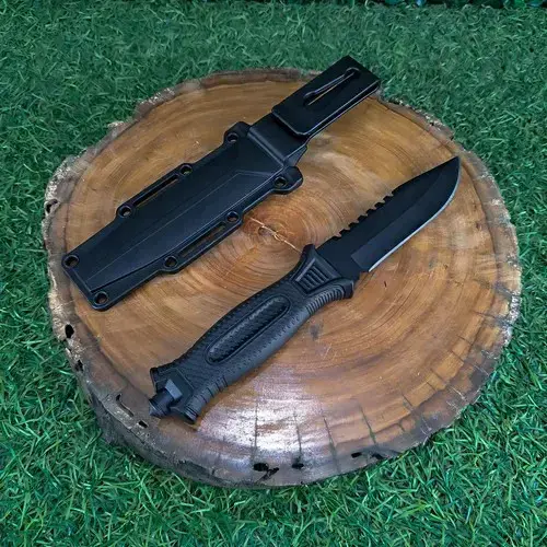 Cuchillo táctico con funda 24 cm - 1