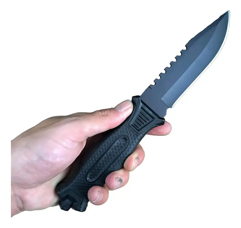 Cuchillo táctico con funda 24 cm - 4