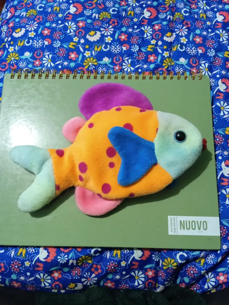 Peluche pez colorido - 2