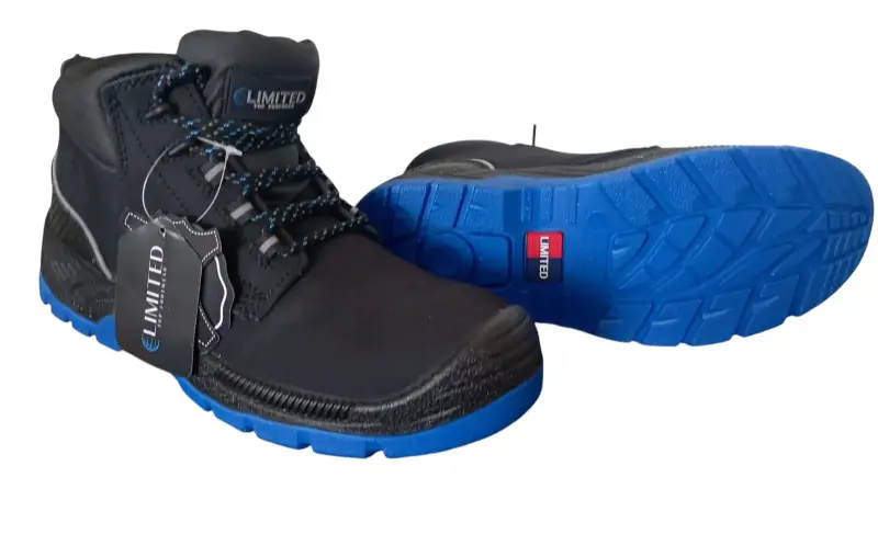 Botas negras Limited con suela azul - 3