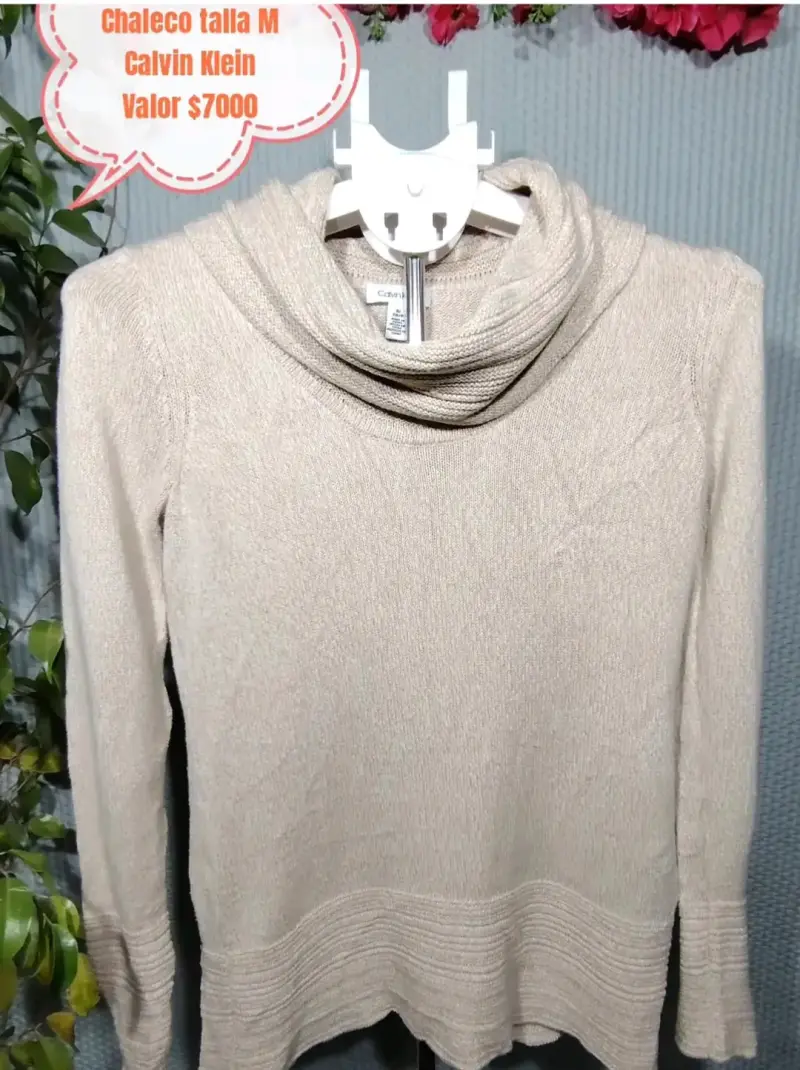 Polar Calvin Klein gris talla S - 5