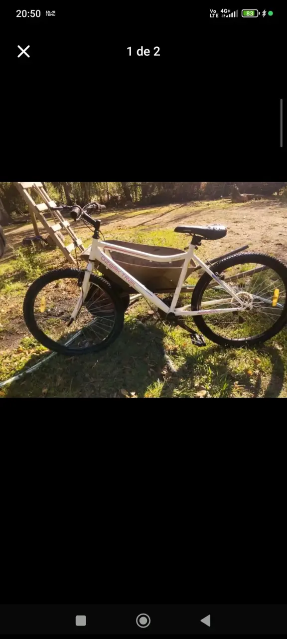 Bicicleta blanca Ozark Trail - 1