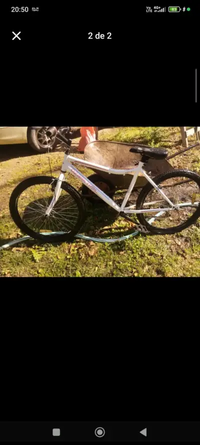 Bicicleta blanca Ozark Trail - miniatura 2