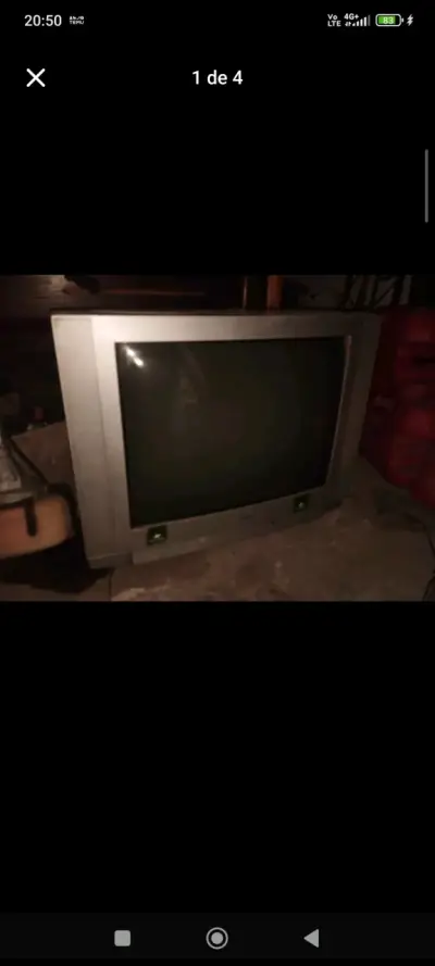 Televisor antiguo pantalla ancha - miniatura 2