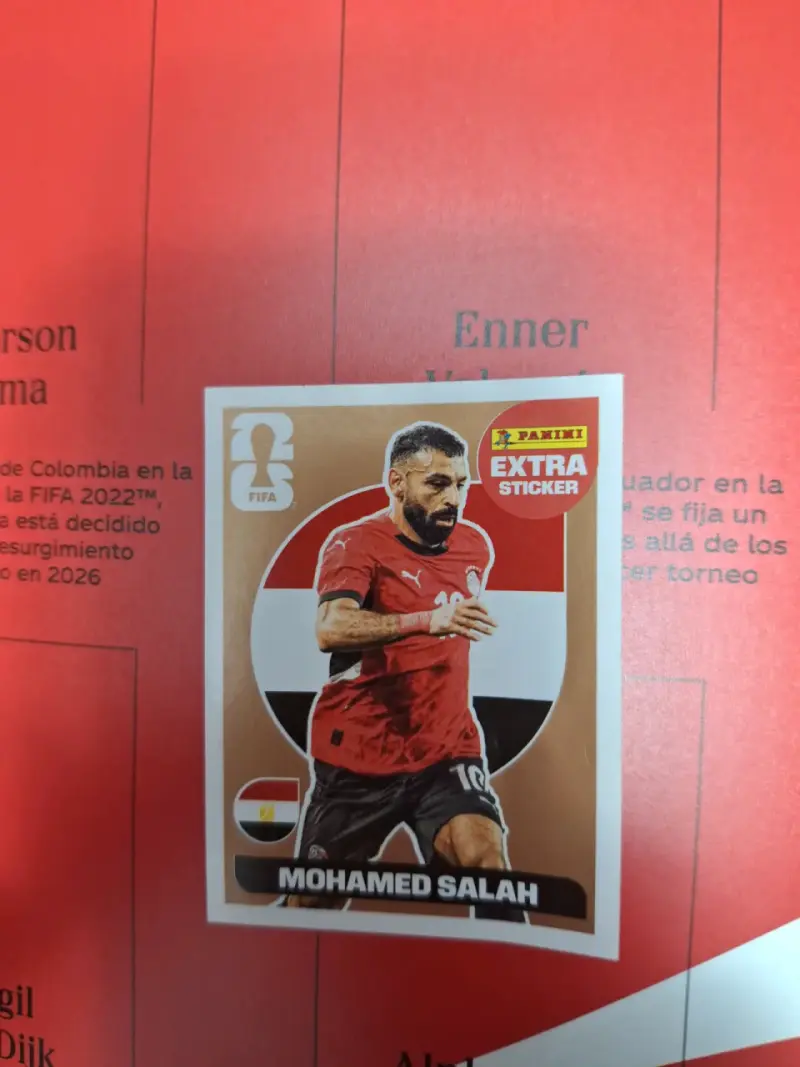 Lámina extra Panini Mohamed Salah - 1