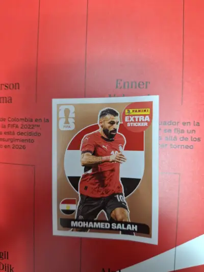 Lámina extra Panini Mohamed Salah - miniatura 1