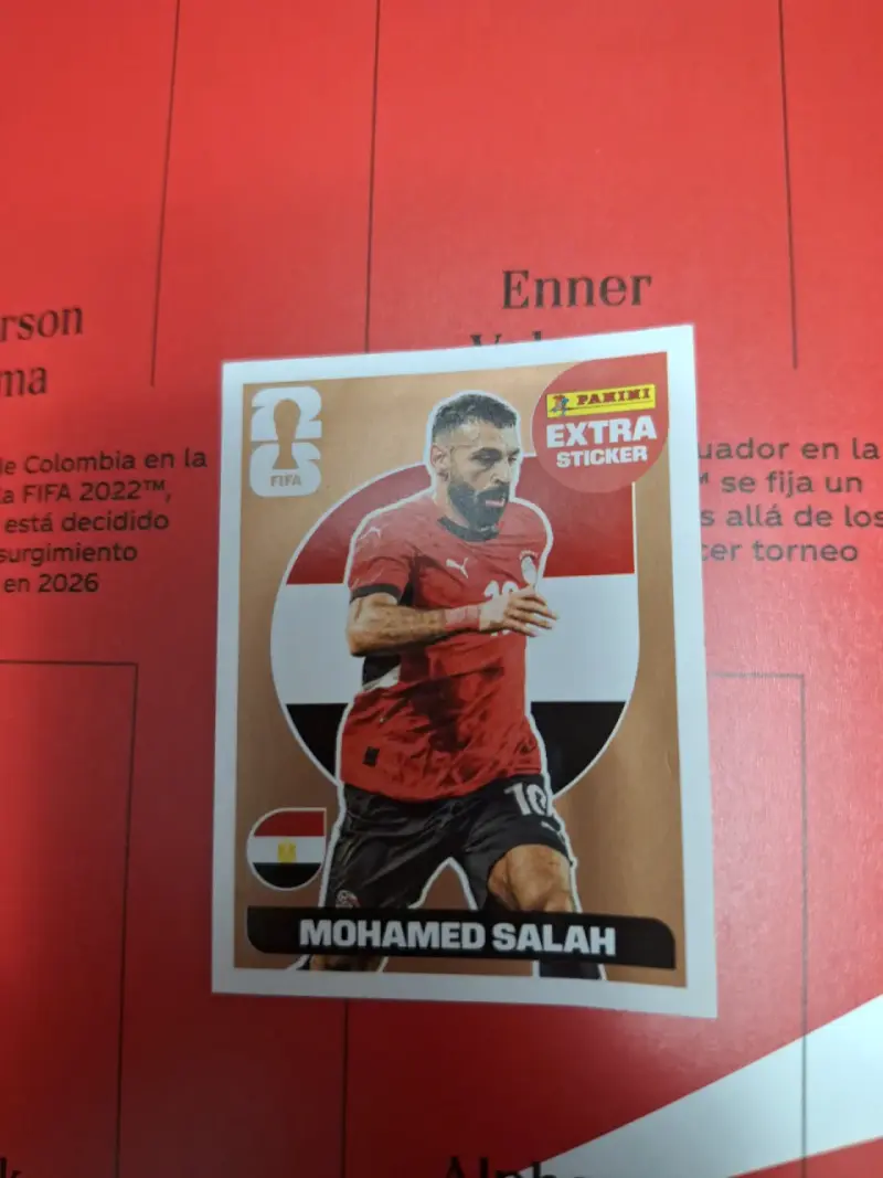 Lámina extra Panini Mohamed Salah - 2