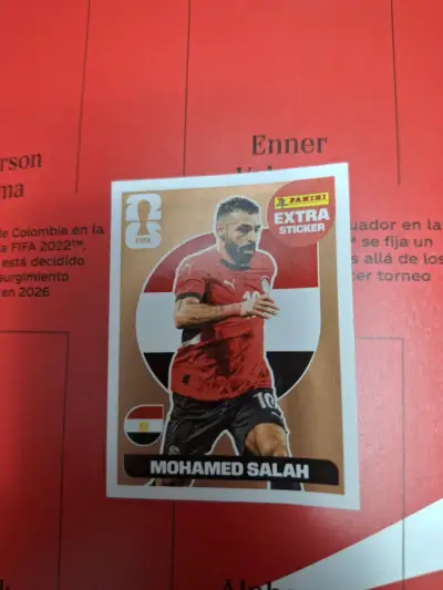 Lámina extra Panini Mohamed Salah - miniatura 2