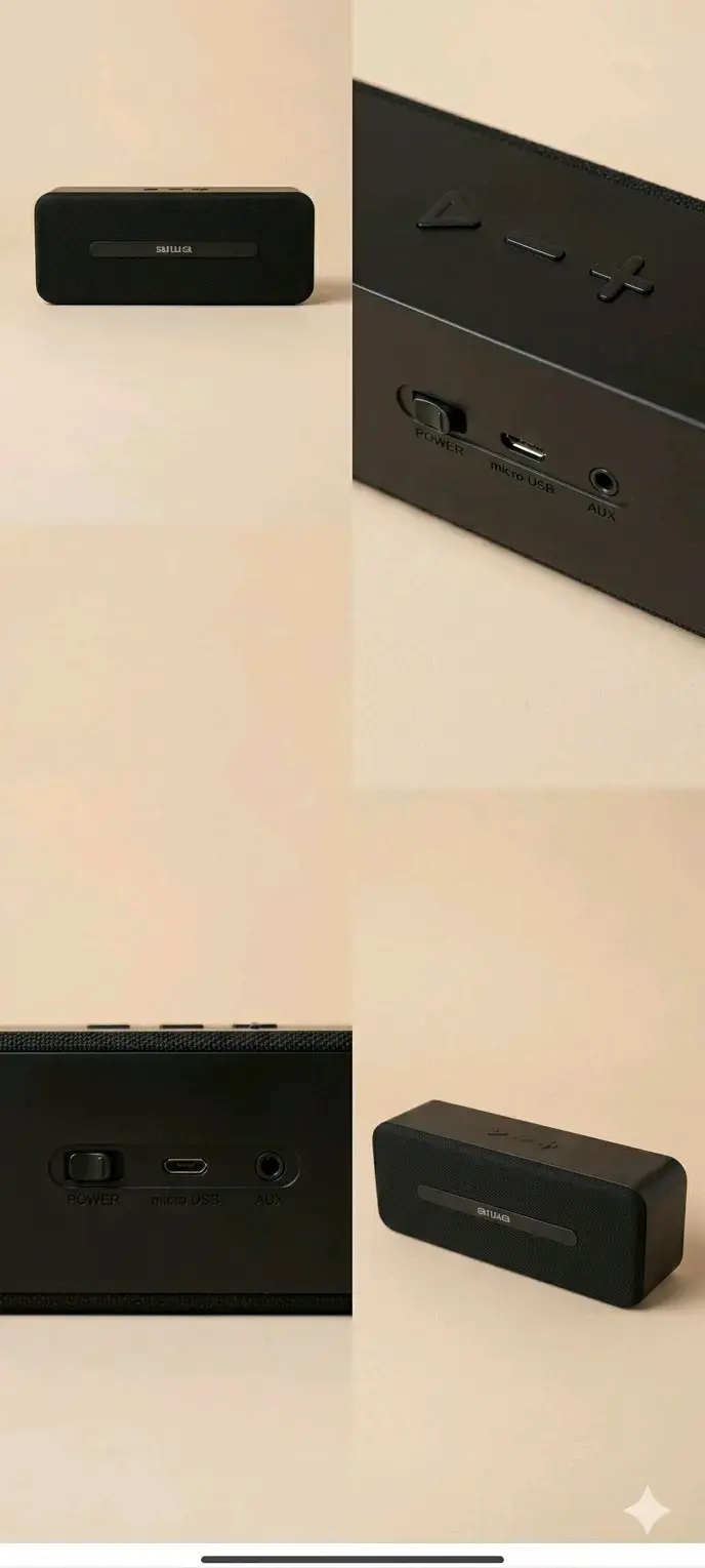 Parlante portátil Aiwa negro - 2