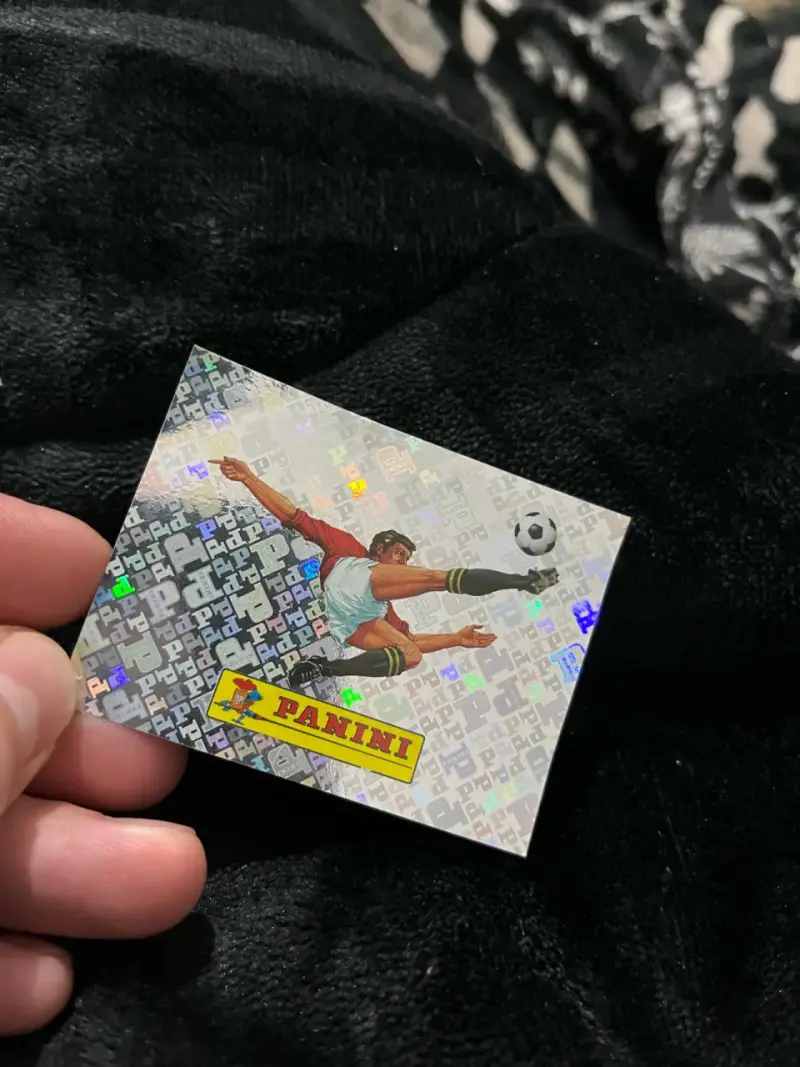 Lámina 00 Panini holográfica fútbol