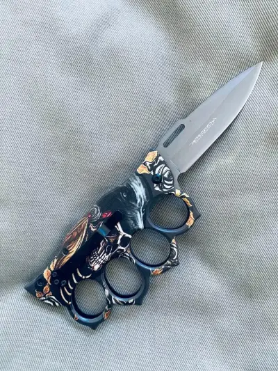 Navaja con Manopla Tactica Cuchillo - miniatura 3