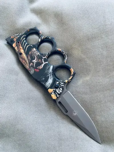 Navaja con Manopla Tactica Cuchillo - miniatura 4