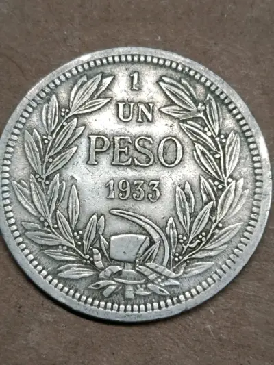 Moneda 1 Peso 1933 - miniatura 1
