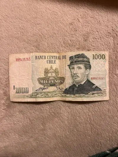 Billete 1000 pesos chilenos - miniatura 1