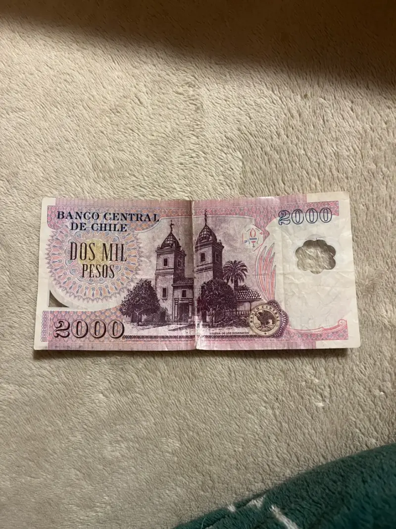Billete antiguo 2000 pesos - 1