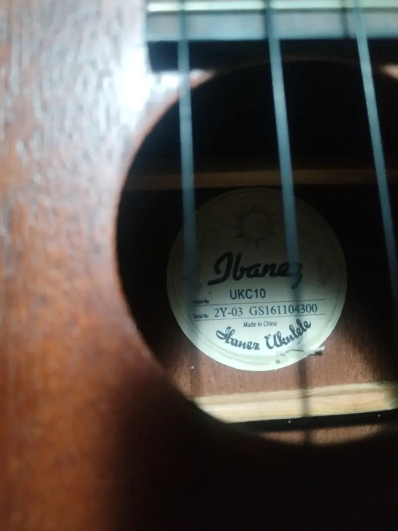 Ukelele Ibanez UKC10 Open Pore - 3