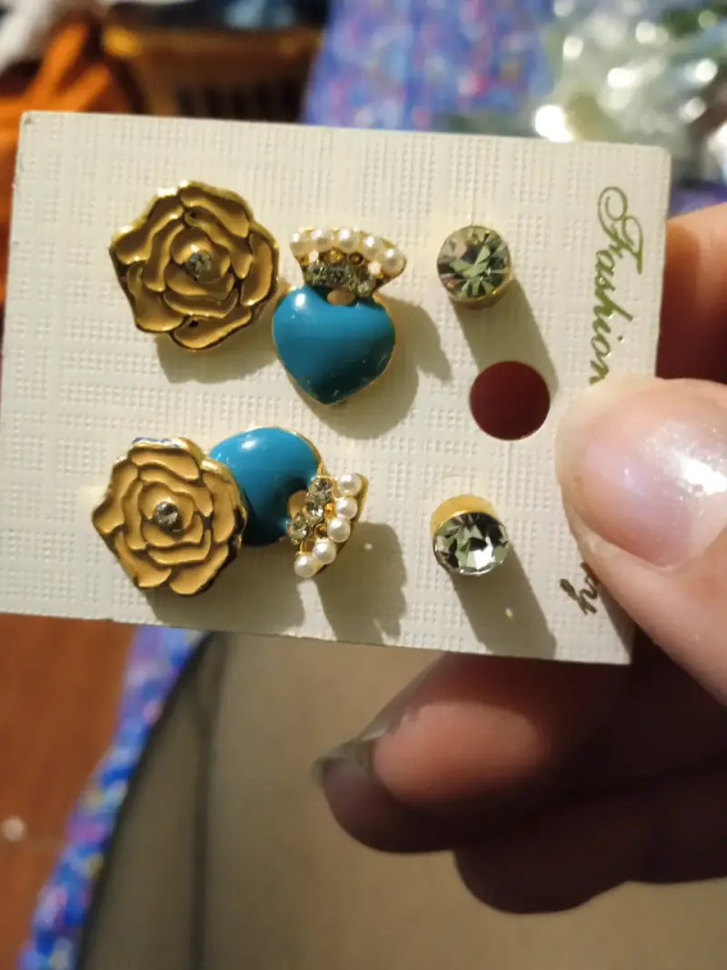 Conjunto de aros variados - 4