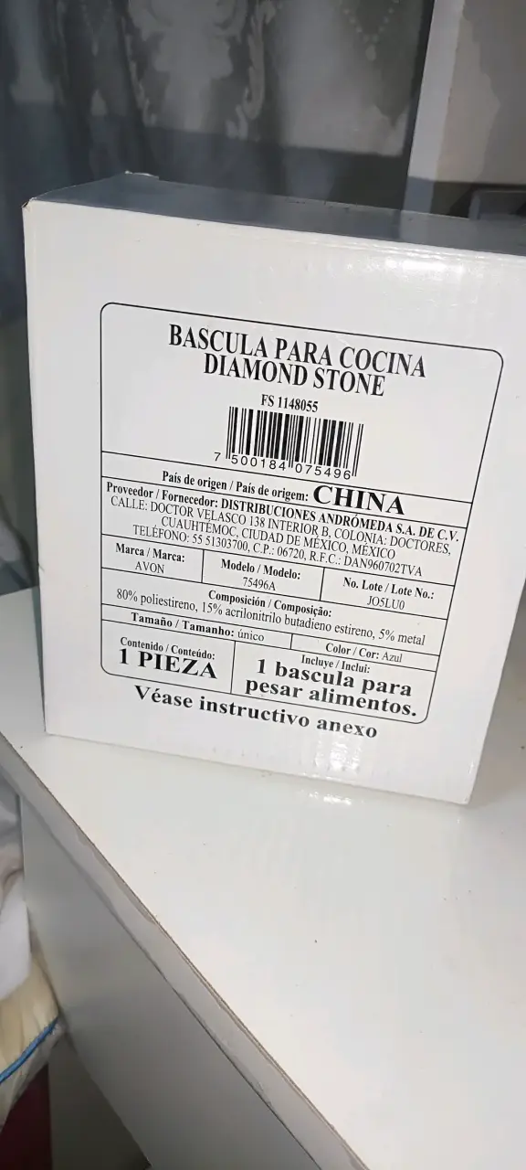 Balanza de cocina azul - 2