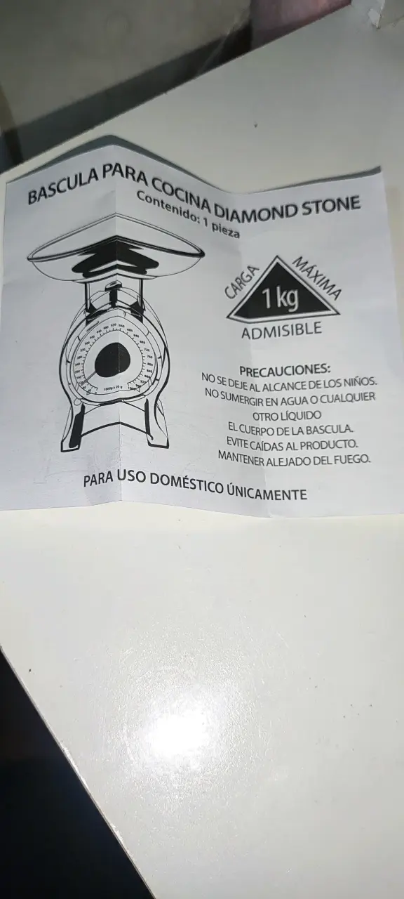 Balanza de cocina azul - 4
