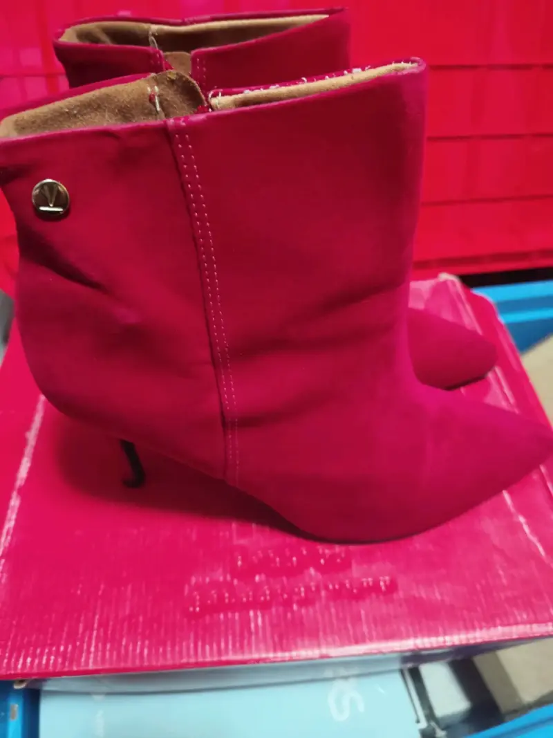 Botines rojos elegantes - 1