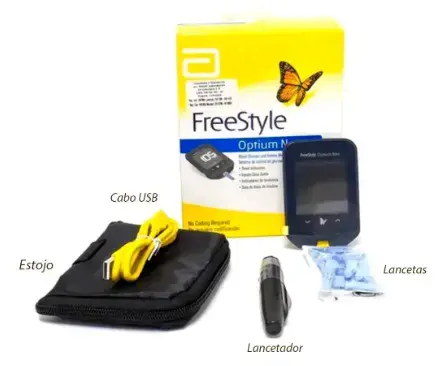 Medidor de glucosa FreeStyle Optium Neo - 1