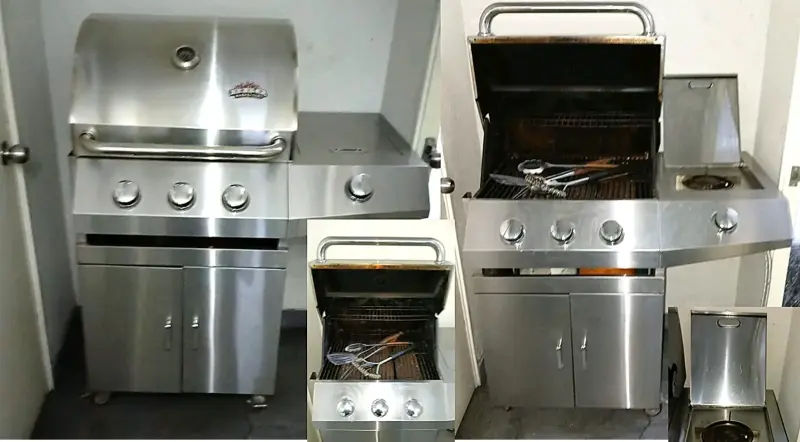 Parrilla de acero inoxidable - 1