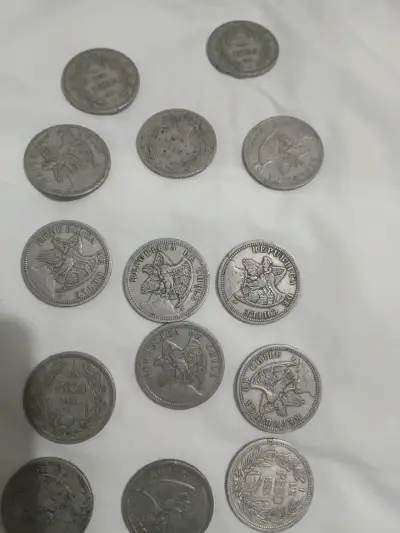 Colección de monedas antiguas chilenas - miniatura 1