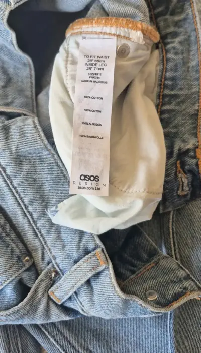 Jeans azules clásicos unisex - miniatura 3