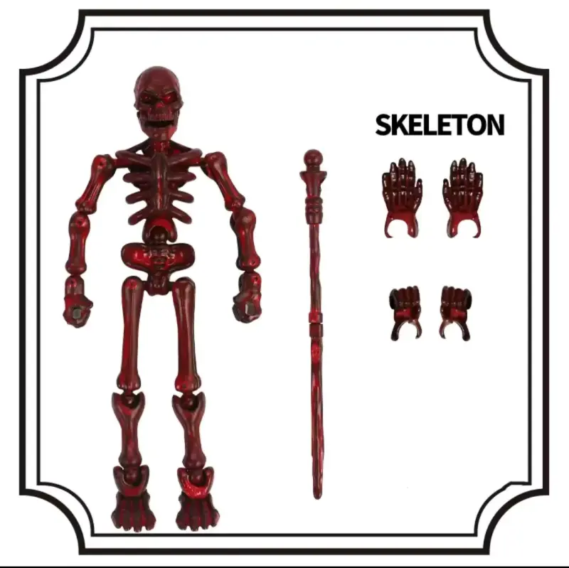 Figuras articuladas esqueleto calaveras - 4