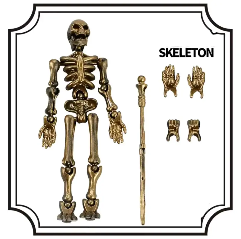 Figuras articuladas esqueleto calaveras - 5