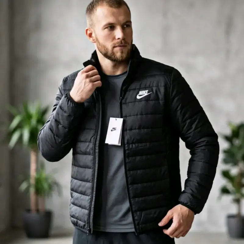 Chaqueta Nike unisex negra (s) - 2